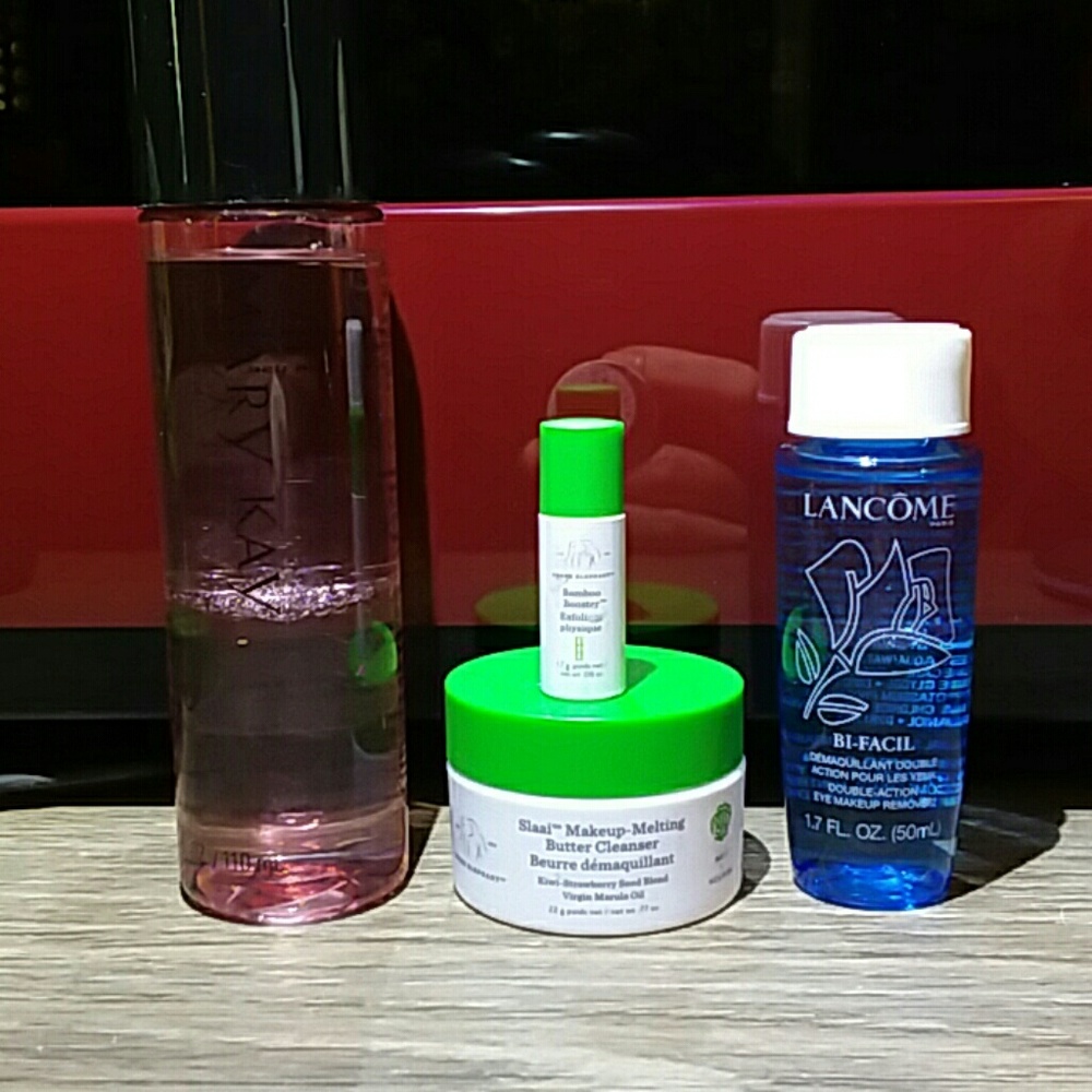 Drunk Elephant, Lancome, Mary Kay, Makeup Removers